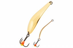 Блесна вертикал. зим. Lucky John X-BLADE с тр. 55мм G блистер