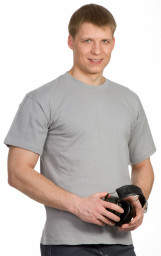 Футболка серая