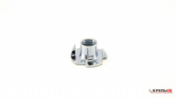 Гайка М10/12 крыльчатая врезная DIN 1624