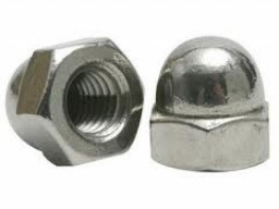 Гайка М4 колпачковая из нержавеющей стали А2 DIN 1587