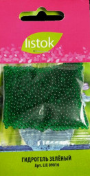 Гидрогель LISTOK ЗЕЛЕНЫЙ 20гр