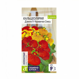 Кальцеолярия Дэинти Черевички смесь 3-5шт САц