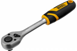 Ключ-трещотка 1/2" 90 зубьев с быстрым сбросом CrV Denzel