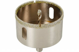 Коронка алмазная 68 мм по керамограниту/керамике ВИХРЬ