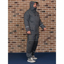 Костюм зимний Граф таслан, серый Тайгер