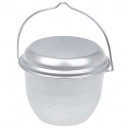 Котелок костровой СЛЕДОПЫТ конический, 4,5 л, алюминевый