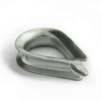 Коуш D-3 мм. для стальных канатов DIN6899