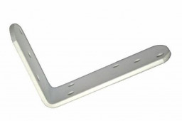 Кронштейн 80*180*20*4,0 мм  бытовой, цвет белый