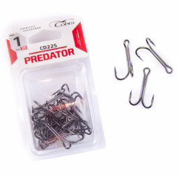Крючки-двойники Cobra сер. CD225 разм.010 25шт.