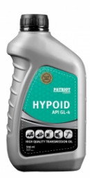 Масло трансмиссионное минеральное PATRIOT HYPOID APIGL-4 80W85 0,946 л