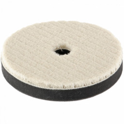 Насадка полировальная "под липучку" 125 мм MATRIX короткая плетеная шерстяная нить