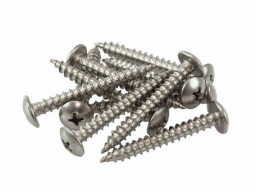 Саморез с полусфер. головой Daxmer 6,3х70 DIN 7981 белый цинк