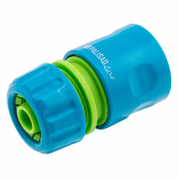 Соединитель пластмассовый быстросъемный для шланга 1/2" однокомпонентный LUXE PALISAD