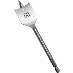 Сверло по дереву перовые, шестигранный хвостовик 60х152 VERTEXTOOLS