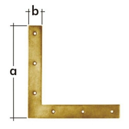 Уголок оконный NA2 200*30*3 мм