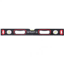 Уровень 1000 мм 3 глазка алюминиевый, усиленный, фрезерованный 2 комп. рукоятки MATRIX