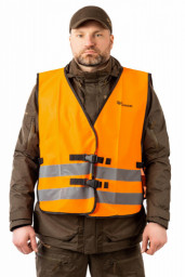 Жилет сигнальный полиэстр Охотник Нова-Текс